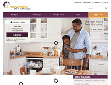Tablet Screenshot of homeownersadvantage.com